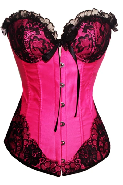 Sexy Black Corselet Women Plus Size Overbust Lace Up Tights Corset Bustier Top with G string Set Lingerie
Sexy Black Corselet Women Plus Size Overbust Lace Up Tights Corset Bustier Top with G string Set Lingerie