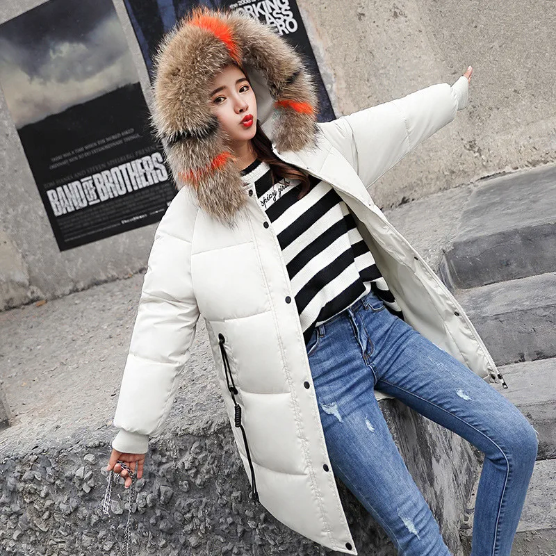 Plus size Winter Women Jacket Long Thick Parka Jacket Big Fur Hooded Winter Coat Warkas Medium-long Hood Casaco Feminino Inverno
Plus size Winter Women Jacket Long Thick Parka Jacket Big Fur Hooded Winter Coat Warkas Medium-long Hood Casaco Feminino Inverno