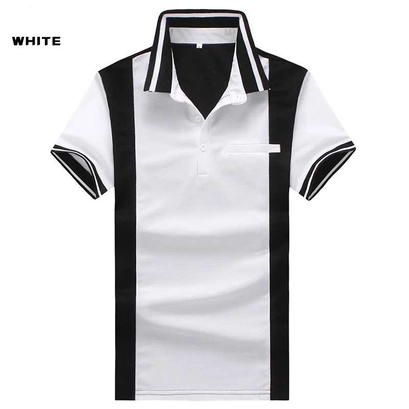 

New Arrive Mens Polo Shirts Summer Short Sleeve Slim Casual Breathable Polos European Size