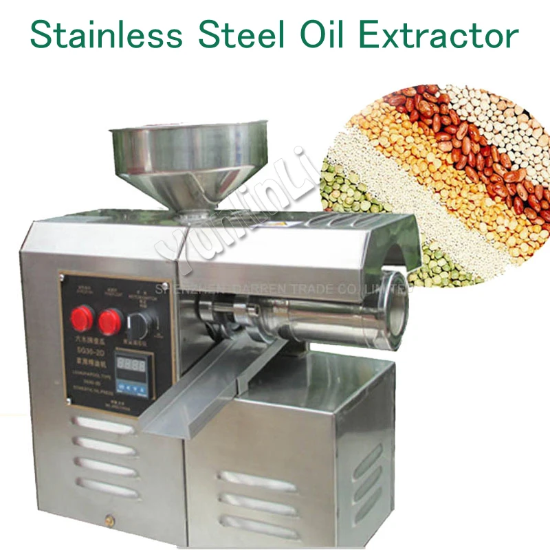 Domestic Oil Press Machine High Oil Extraction Rate Labor Saving stainless steel Oil Presser SG30-2D
Domestic Oil Press Machine High Oil Extraction Rate Labor Saving stainless steel Oil Presser SG30-2D