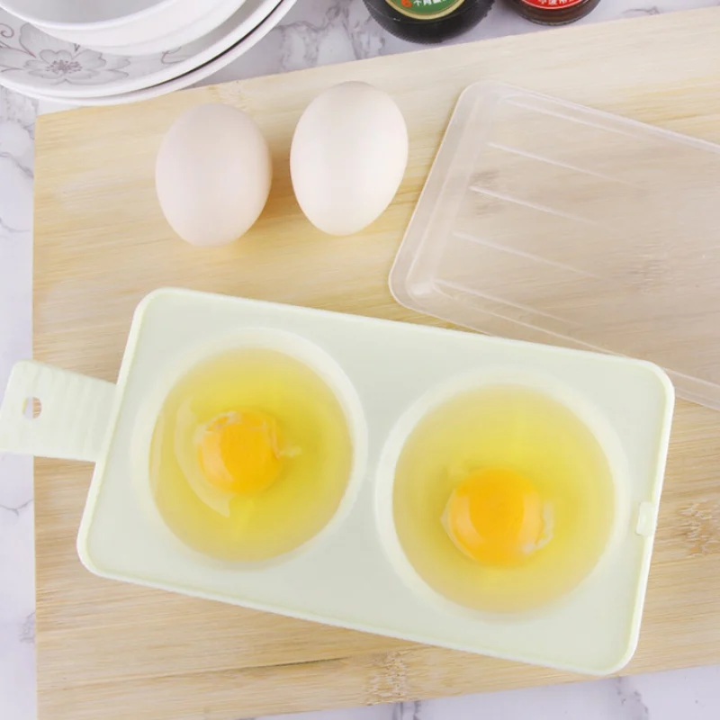 Plastic Breakfast Two Egg Poacher Tools Put Microwave Oven Kitchen Cooking Accessories Gadgets
Plastic Breakfast Two Egg Poacher Tools Put Microwave Oven Kitchen Cooking Accessories Gadgets