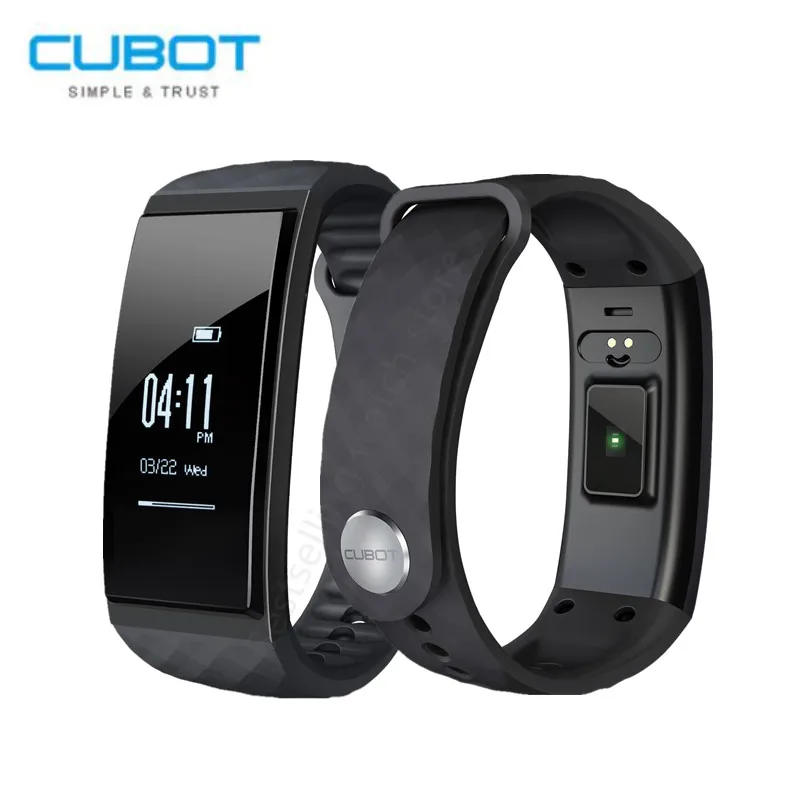 

Cubot S1 Bluetooth 4.0 Heart Rate Sleep Monitor Smart Bracelet Call Message Reminder Push Activity Tracking For Android and IOS