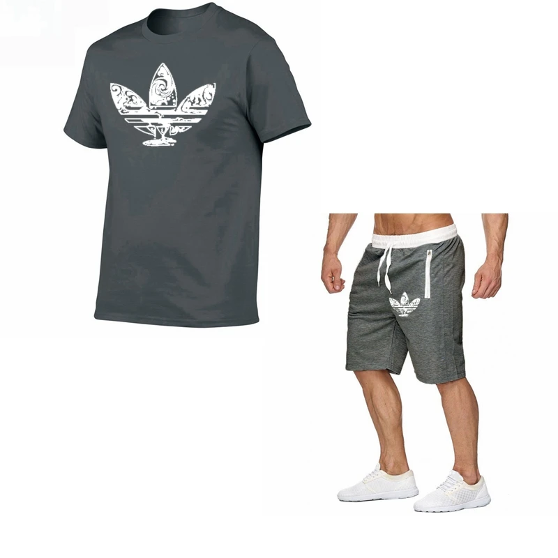 Summer Hot Sale Men's Sets T Shirts+Shorts Two Pieces Sets Casual Tracksuit Male 2019 Casual Tshirt Gyms Fitness trousers men
Summer Hot Sale Men's Sets T Shirts+Shorts Two Pieces Sets Casual Tracksuit Male 2019 Casual Tshirt Gyms Fitness trousers men