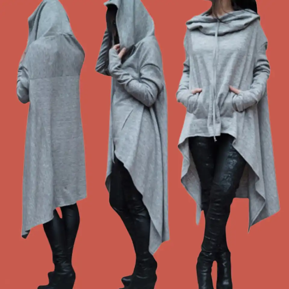 red hooded sweatshirt dress