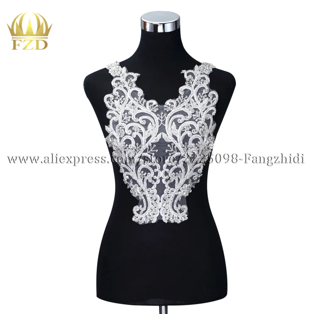 FZD Bridal Applique,Beaded Wedding Dress Applique,Hand Made with Beautiful Rhinestone,Pearl Beaded Applique for DIY Decor
FZD Bridal Applique,Beaded Wedding Dress Applique,Hand Made with Beautiful Rhinestone,Pearl Beaded Applique for DIY Decor