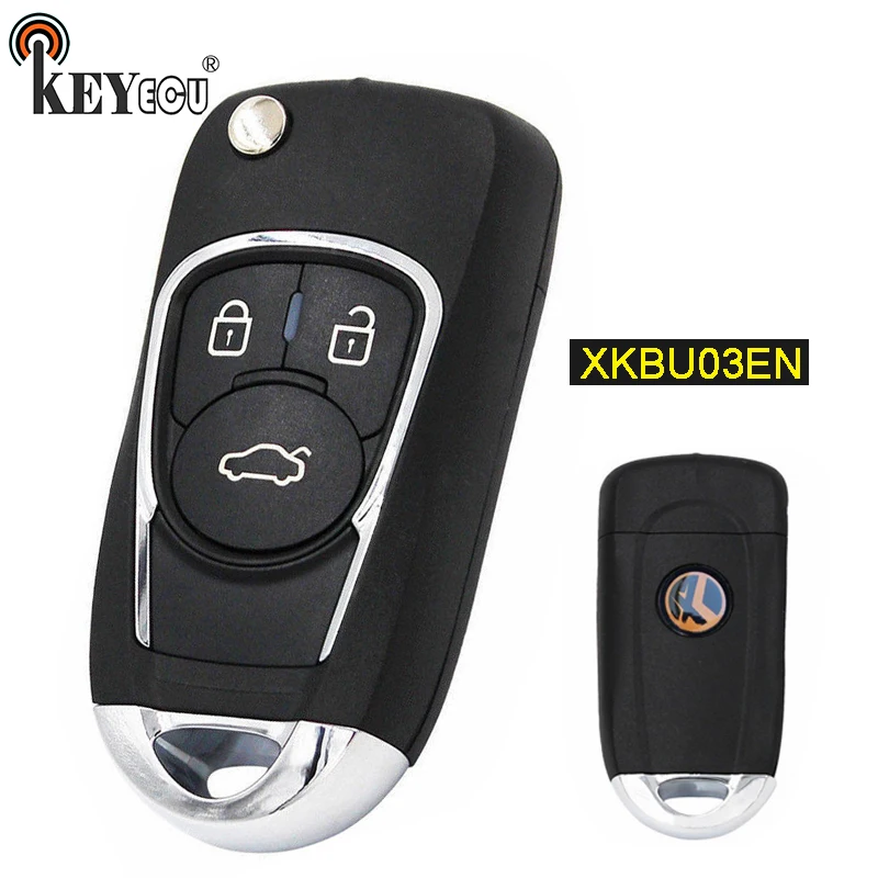 KEYECU XKBU03EN (English Version) Universal 3 Button Remote Key Fob for VVDI Key Tool VVDI2
KEYECU XKBU03EN (English Version) Universal 3 Button Remote Key Fob for VVDI Key Tool VVDI2