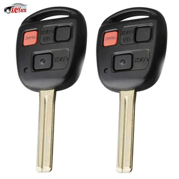 KEYECU 2 Pcs/lot New Replacement Remote Car Key Fob 312MHz 4C Chip for Lexus RX300 1999-2003 FCC ID: N14TMTX-1
KEYECU 2 Pcs/lot New Replacement Remote Car Key Fob 312MHz 4C Chip for Lexus RX300 1999-2003 FCC ID: N14TMTX-1