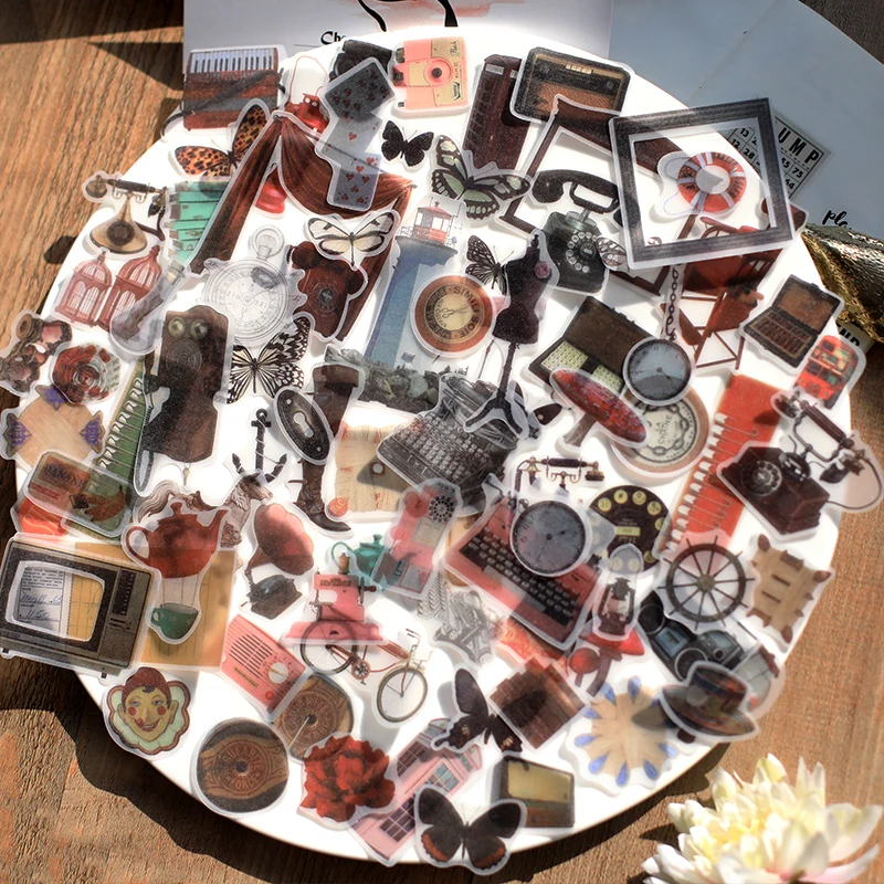 VUAWRTG 84pcs Vintage Vellum paper Die Cuts stickers for Scrapbooking Happy Planner/Card Making/Journaling Project DIY
VUAWRTG 84pcs Vintage Vellum paper Die Cuts stickers for Scrapbooking Happy Planner/Card Making/Journaling Project DIY