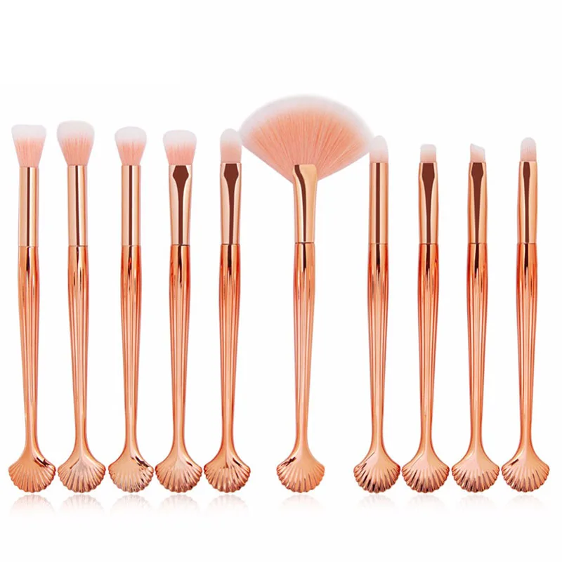10Pcs Makeup Brushes Set Power Eye Shadow Brow Lip Concealer Fan Beauty Cosmetic Eyes Face Shell Make Up Brush Tool Kit
10Pcs Makeup Brushes Set Power Eye Shadow Brow Lip Concealer Fan Beauty Cosmetic Eyes Face Shell Make Up Brush Tool Kit