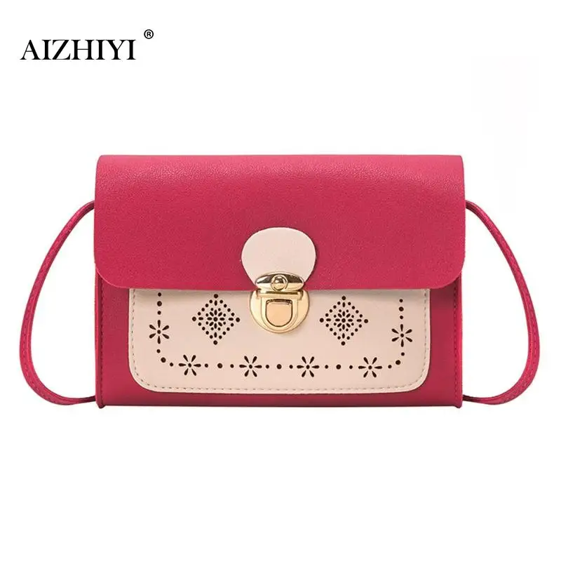 Women Fashion Laser Carved Messenger Bag Girls Mini Messenger Bag Portable Small Simple Shoulder Bag Clutch Crossbody Bags 2018
Women Fashion Laser Carved Messenger Bag Girls Mini Messenger Bag Portable Small Simple Shoulder Bag Clutch Crossbody Bags 2018