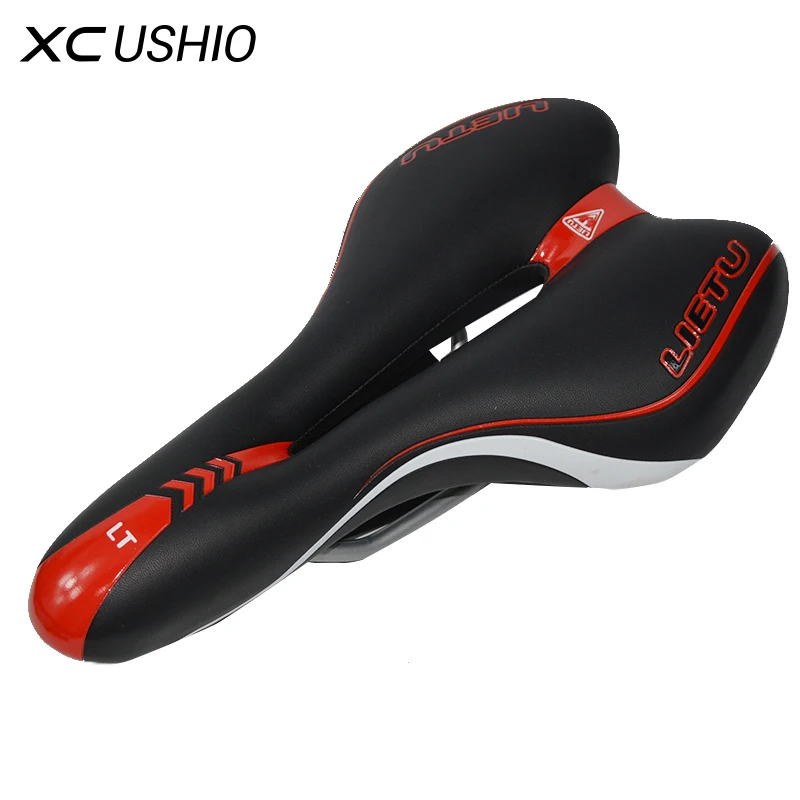2018 New Synthetic Leather Steel Rail Bicycle Saddle Hollow Breathable Soft Cushion Road MTB Fixed Gear Bike Cycling Seat Saddle
2018 New Synthetic Leather Steel Rail Bicycle Saddle Hollow Breathable Soft Cushion Road MTB Fixed Gear Bike Cycling Seat Saddle