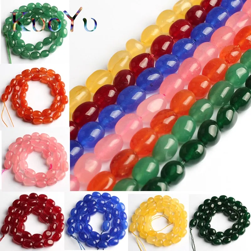 8-10mm Natural Stone Green Red Pink Jades Beads Oval shape Loose Spacer Beads For Jewelry Making DIY Bracelet Necklace 15"Strand
8-10mm Natural Stone Green Red Pink Jades Beads Oval shape Loose Spacer Beads For Jewelry Making DIY Bracelet Necklace 15"Strand