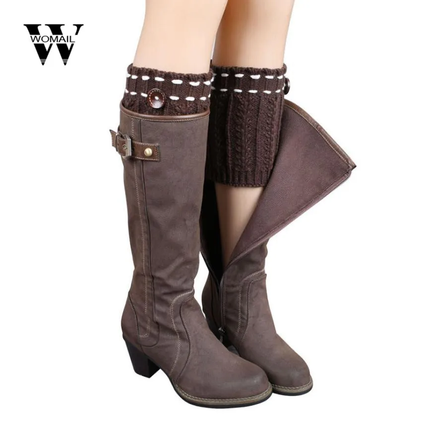 2018 New HOT SALE Winter Women 1 Pair Knitted Leg Warmers Socks Boot Cover New Fashion Amazing drop shipping Jan 23
2018 New HOT SALE Winter Women 1 Pair Knitted Leg Warmers Socks Boot Cover New Fashion Amazing drop shipping Jan 23