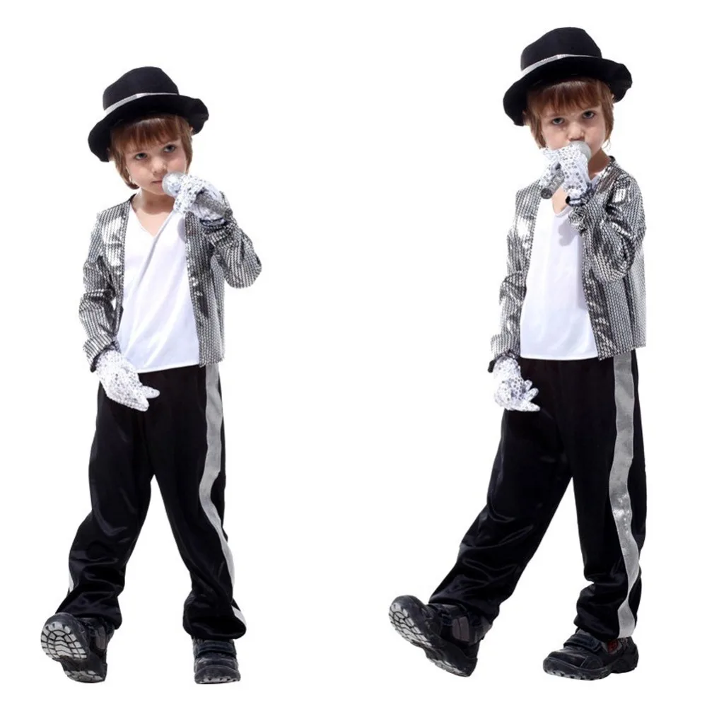 Boys Costumes Michael Jackson Clothing Stage Performance Dancewear Boys Costumes Michael Jackson Clothing Stage Performance Dancewear