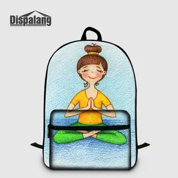 Fashion Yoga Girl Printing Girls School Backpack Students Shoulder Book Backpacks Lovely Girl School Bag Computer Laptop Bagpack
Fashion Yoga Girl Printing Girls School Backpack Students Shoulder Book Backpacks Lovely Girl School Bag Computer Laptop Bagpack