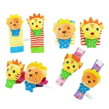 4pcs/Set Baby Rattle Wrist Sock Toys Infant Educational Hand Bell Rattle Stuffed Plush Toys for Children Boy Girl 0-6 Month
4pcs/Set Baby Rattle Wrist Sock Toys Infant Educational Hand Bell Rattle Stuffed Plush Toys for Children Boy Girl 0-6 Month