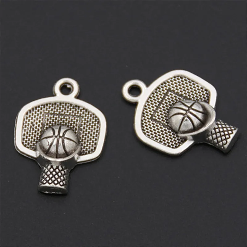 20pcs Antique Silver Basketball Board Charms For Memory Locket Diy Jewelry Making Handmade A2566
20pcs Antique Silver Basketball Board Charms For Memory Locket Diy Jewelry Making Handmade A2566