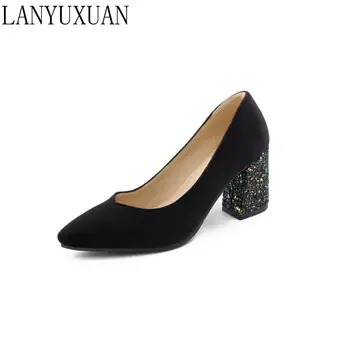 Sweet Fashion Small &Big Size 32-46 Spring Autumn Women Pointed toe High Heels Wedding Party shoes woman high quality Pumps 07-4
Sweet Fashion Small &Big Size 32-46 Spring Autumn Women Pointed toe High Heels Wedding Party shoes woman high quality Pumps 07-4