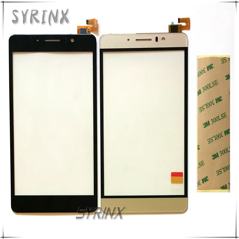 Фото Syrinx With 3M Sticker Touch Screen For Timmy M12 MTK6580 Sensor Front Glass Digitizer Panel Lens Touchscreen Replacement | Мобильные
