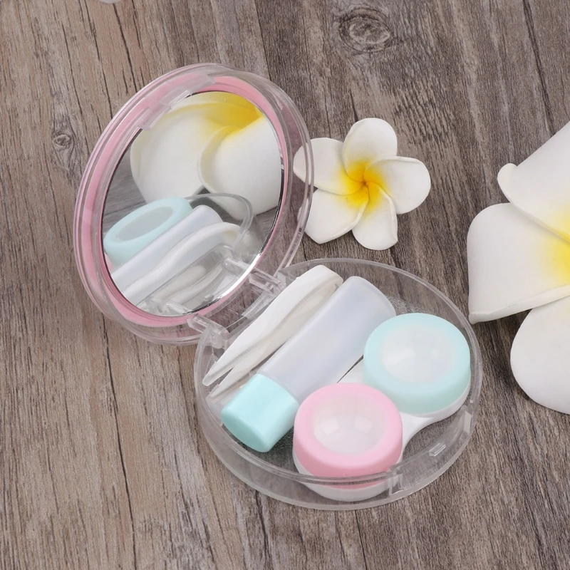 New Design Cute Cartoon Round Cat with Mirror Contact Lens Case for Women Gift Portable Kit Holder Lenses Box
New Design Cute Cartoon Round Cat with Mirror Contact Lens Case for Women Gift Portable Kit Holder Lenses Box