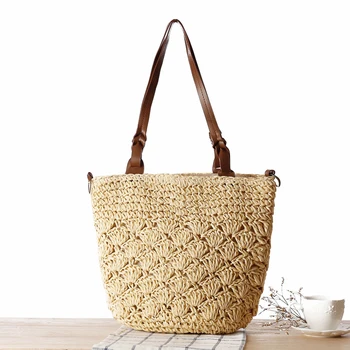 Shopowner Pattern Solid Color Straw Article Package Sen Woman System Single Shoulder Messenger Dual Weave Woman Package
Shopowner Pattern Solid Color Straw Article Package Sen Woman System Single Shoulder Messenger Dual Weave Woman Package