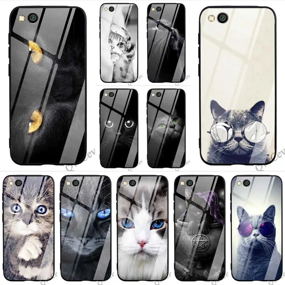 Print Black Cat Staring Eyes Glass Phone Cover for Xiaomi Mi 8 Lite Case A1 A2 9 F1 Redmi Note 5 Pro 4X 6A 7 6 Covers Skin
Print Black Cat Staring Eyes Glass Phone Cover for Xiaomi Mi 8 Lite Case A1 A2 9 F1 Redmi Note 5 Pro 4X 6A 7 6 Covers Skin