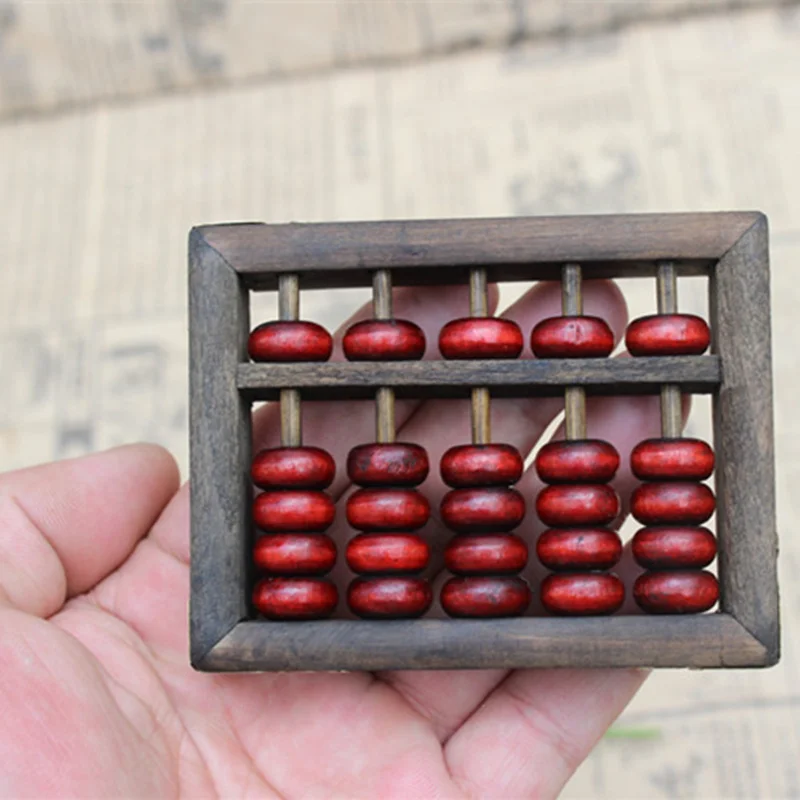 Wooden Abacus Arithmetic Kids Maths Calculating Tools Chinese Abacus Toys Abacus educational Small Size 9x6.8cm
Wooden Abacus Arithmetic Kids Maths Calculating Tools Chinese Abacus Toys Abacus educational Small Size 9x6.8cm