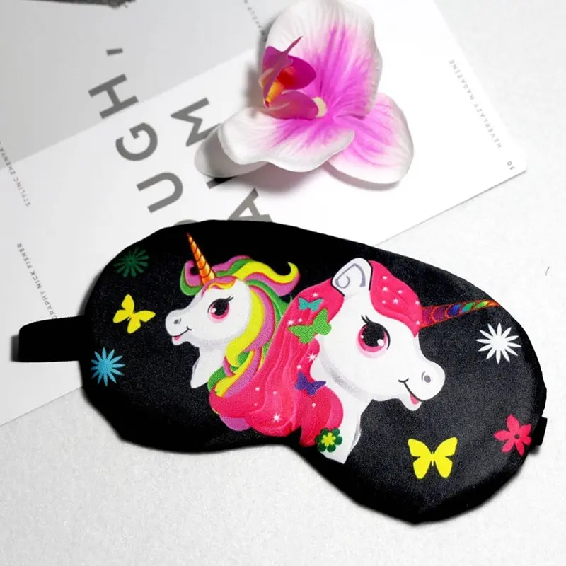 Cute Unicorn Sleeping Eye Mask Cartoon Blindfold Eye Cover Soft Cover For Girl Kid Teen Traveling Sleep Eyeshade Party Gift
Cute Unicorn Sleeping Eye Mask Cartoon Blindfold Eye Cover Soft Cover For Girl Kid Teen Traveling Sleep Eyeshade Party Gift