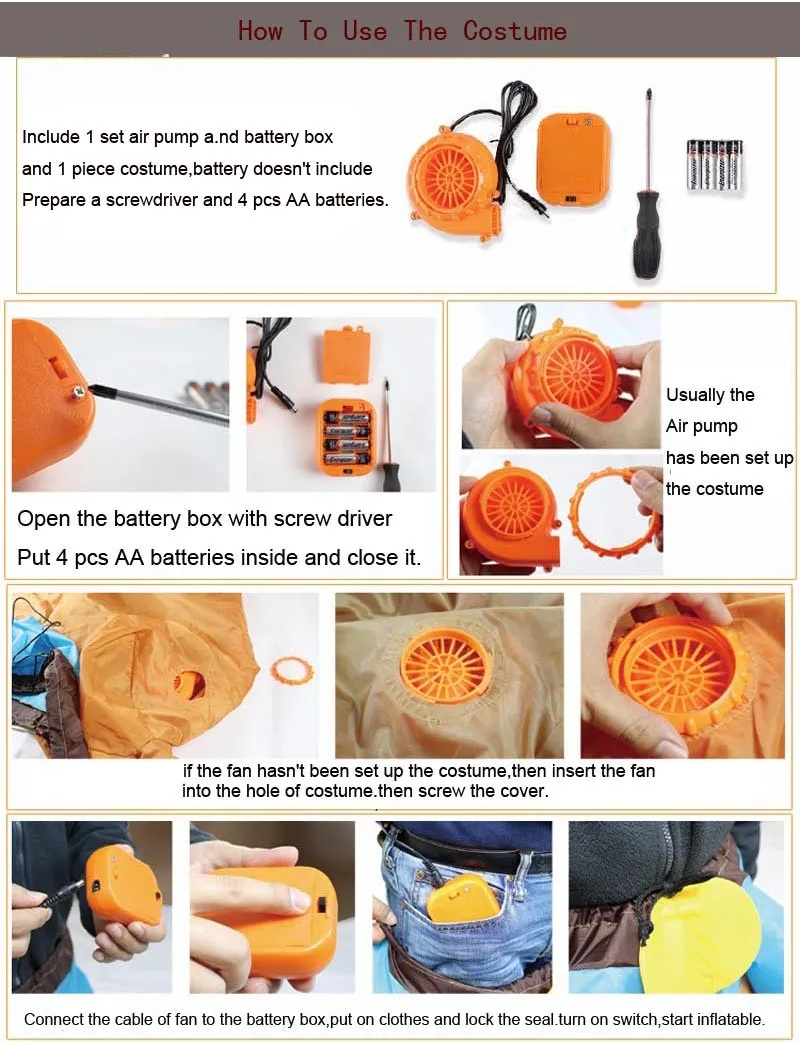 Cosplay&ware Kids Adult Inflatable Costume Dinosaur Dino Cartoon Characters Fancy Dress T-rex Blow Up Animal Mascots Cosplay 17 Cosplay&ware Kids Adult Inflatable Costume Dinosaur Dino Cartoon Characters Fancy Dress T-rex Blow Up Animal Mascots Cosplay -Cosplayware Store