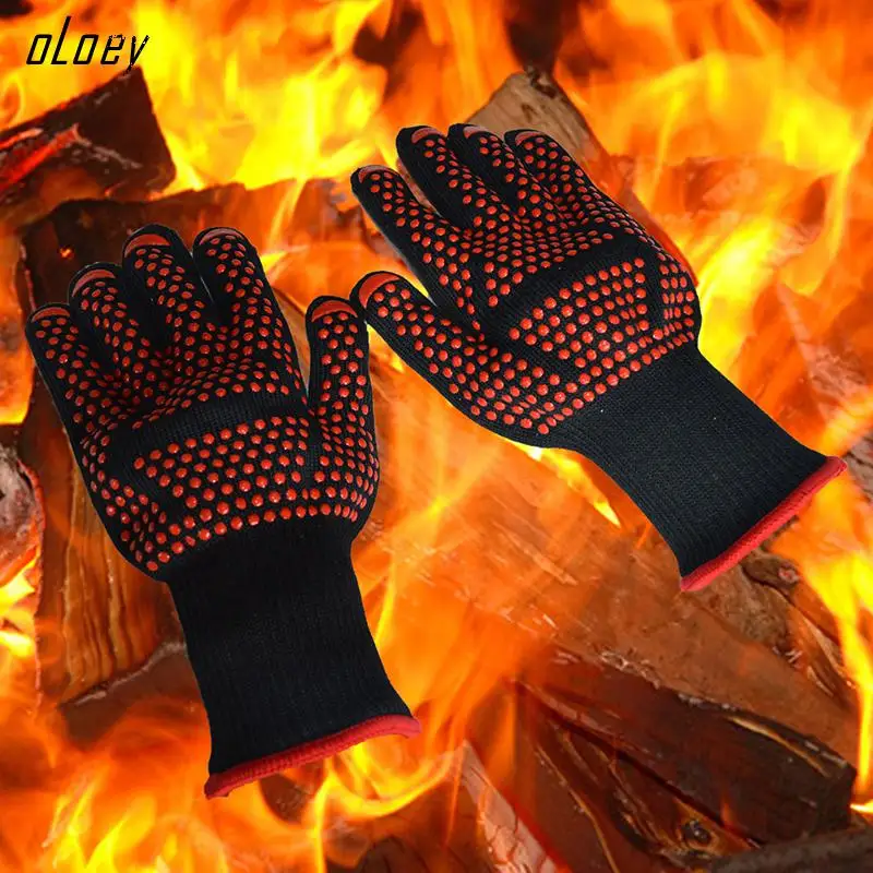 300-500 Centigrade Extreme Heat Resistant BBQ Gloves - Lining Cotton - For Cooking Baking Grilling Oven Mitts
300-500 Centigrade Extreme Heat Resistant BBQ Gloves - Lining Cotton - For Cooking Baking Grilling Oven Mitts