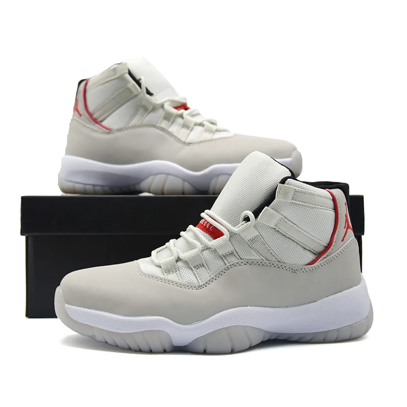 New Arrival Jordan Retro 11 Platinum Tint Men's Red Logo Basketball Shoes High Cut Outdoor Training Shoes#209
New Arrival Jordan Retro 11 Platinum Tint Men's Red Logo Basketball Shoes High Cut Outdoor Training Shoes#209