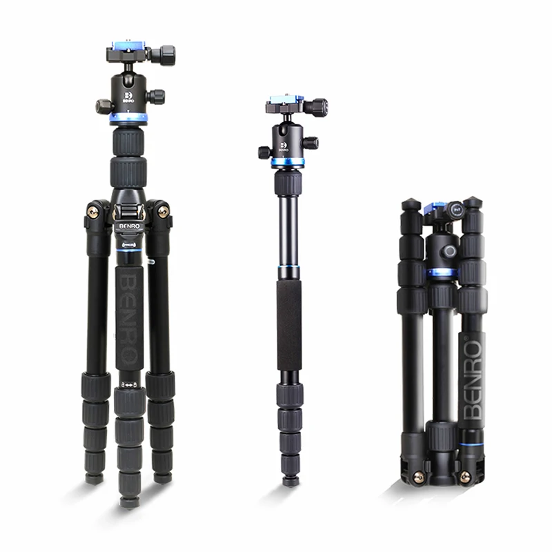 Benro IF19 Tripod Aluminium Portable Travel Tripods For Camera Reflexed Monopod 5 Section Carrying Bag Max Loading 8kg DHL Free
Benro IF19 Tripod Aluminium Portable Travel Tripods For Camera Reflexed Monopod 5 Section Carrying Bag Max Loading 8kg DHL Free