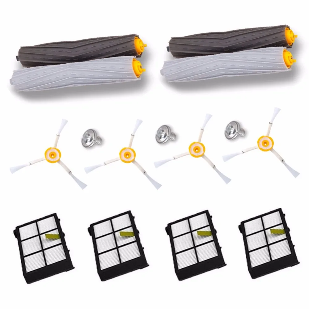 High Quality Debris Extractor brush Hepa Filter Side Brush Kit For iRobot Roomba 800 870 880 980 Vacuum Cleaner Parts
High Quality Debris Extractor brush Hepa Filter Side Brush Kit For iRobot Roomba 800 870 880 980 Vacuum Cleaner Parts