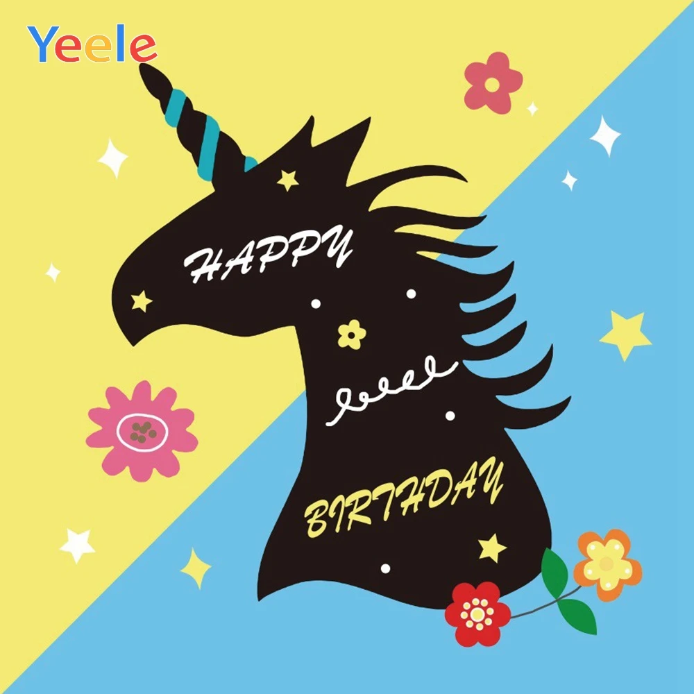 Yeele Vinyl Unicorn Flowers Baby Birthday Party Photography Background Children Child Photographic Backdrop For Photo Studio
Yeele Vinyl Unicorn Flowers Baby Birthday Party Photography Background Children Child Photographic Backdrop For Photo Studio