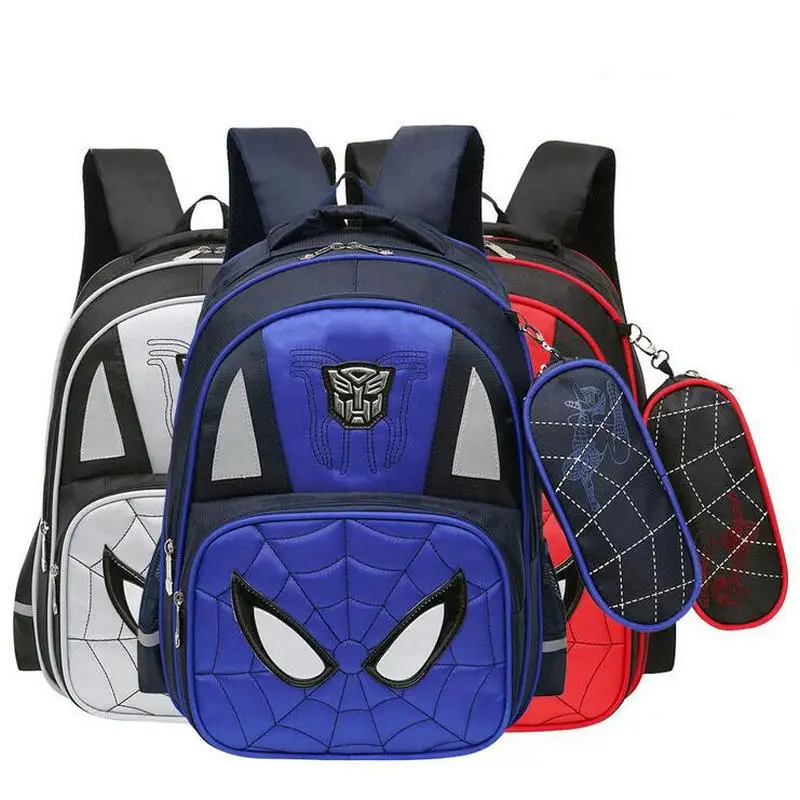 Cartoon Children Spiderman Orthopedic schoolbags child Waterproof school backpack for kid reflective shoulder bags mochilas bags
Cartoon Children Spiderman Orthopedic schoolbags child Waterproof school backpack for kid reflective shoulder bags mochilas bags