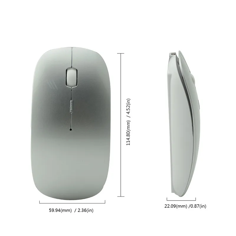2017 New 2.4Ghz Wireless Mouse Rechargeable USB Wireless Battery Mouse Mute silent noiseless Optical Mouse for Laptop Computer
2017 New 2.4Ghz Wireless Mouse Rechargeable USB Wireless Battery Mouse Mute silent noiseless Optical Mouse for Laptop Computer