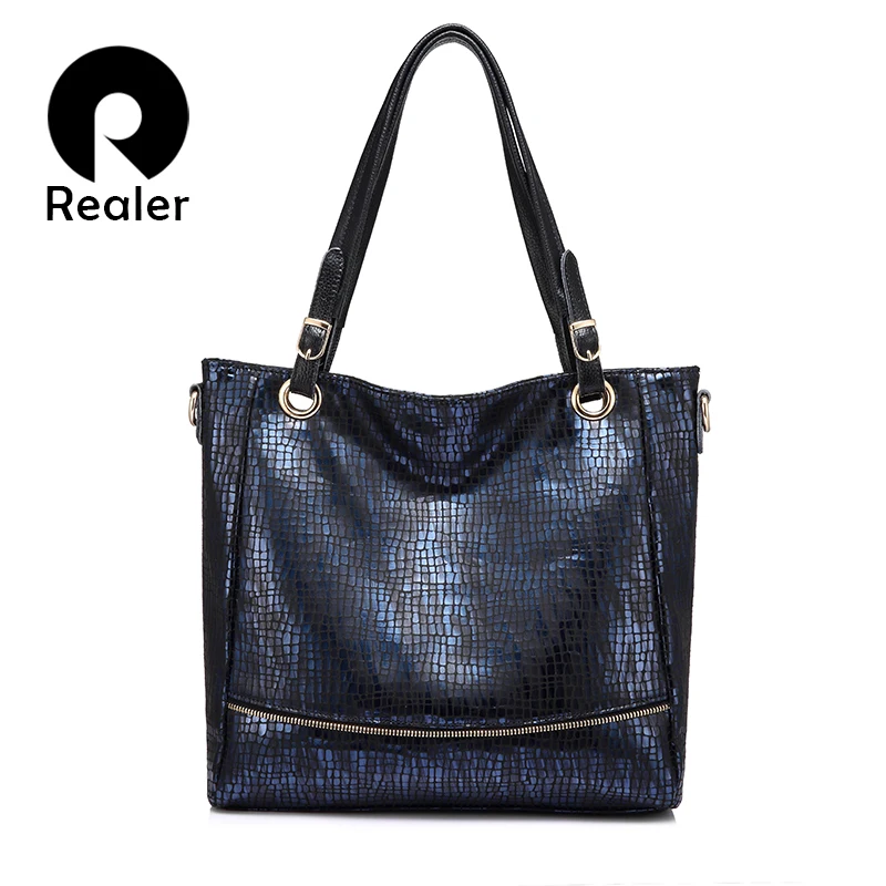 REALER large bucket bags women's shoulder bag animal prints artificial leather handbag female messenger bag ladies tote zipper
REALER large bucket bags women's shoulder bag animal prints artificial leather handbag female messenger bag ladies tote zipper