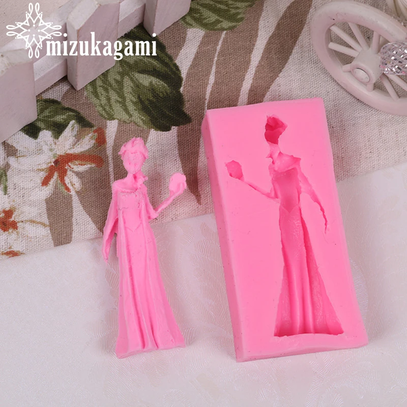 1pcs UV Resin Liquid Silicone Mold Cartoon Queen Princess Shape Resin Molds For DIY Charms Making Jewelry Finding Accessories
1pcs UV Resin Liquid Silicone Mold Cartoon Queen Princess Shape Resin Molds For DIY Charms Making Jewelry Finding Accessories