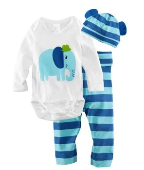 New Baby Girls Boys Pajamas Cotton Bodysuits Climbing 3 Pieces Clothing Sets long sleeve Romper Hat Pants
New Baby Girls Boys Pajamas Cotton Bodysuits Climbing 3 Pieces Clothing Sets long sleeve Romper Hat Pants