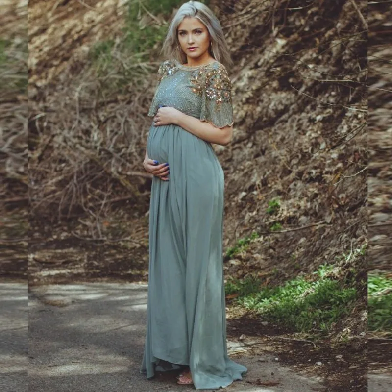 vestidos para embarazadas 2016 largos