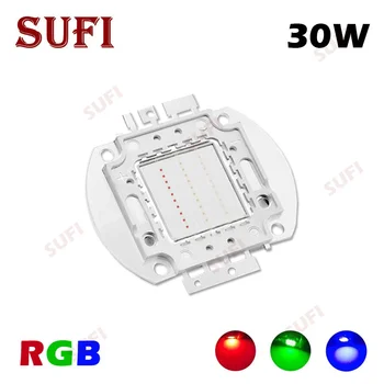 High Power 30W Integrated RGB Red Green Blue LED Chip COB Led Lamp Beads Full Color For DIY 30 Watt LED Stage Light
High Power 30W Integrated RGB Red Green Blue LED Chip COB Led Lamp Beads Full Color For DIY 30 Watt LED Stage Light
