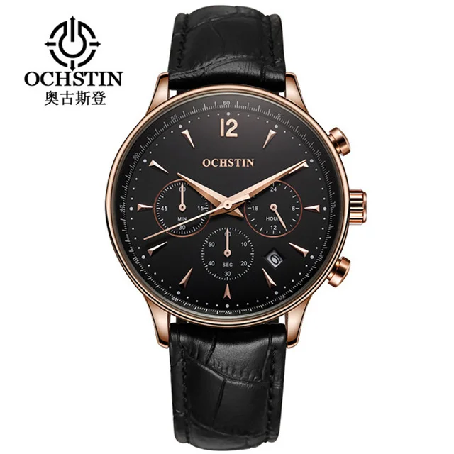 2019 OCHSTIN Top Brand Black Casual Geneva Quartz Watch Men Chronograph Date Clock Military Sport Wristwatch Relogio Masculino
2019 OCHSTIN Top Brand Black Casual Geneva Quartz Watch Men Chronograph Date Clock Military Sport Wristwatch Relogio Masculino