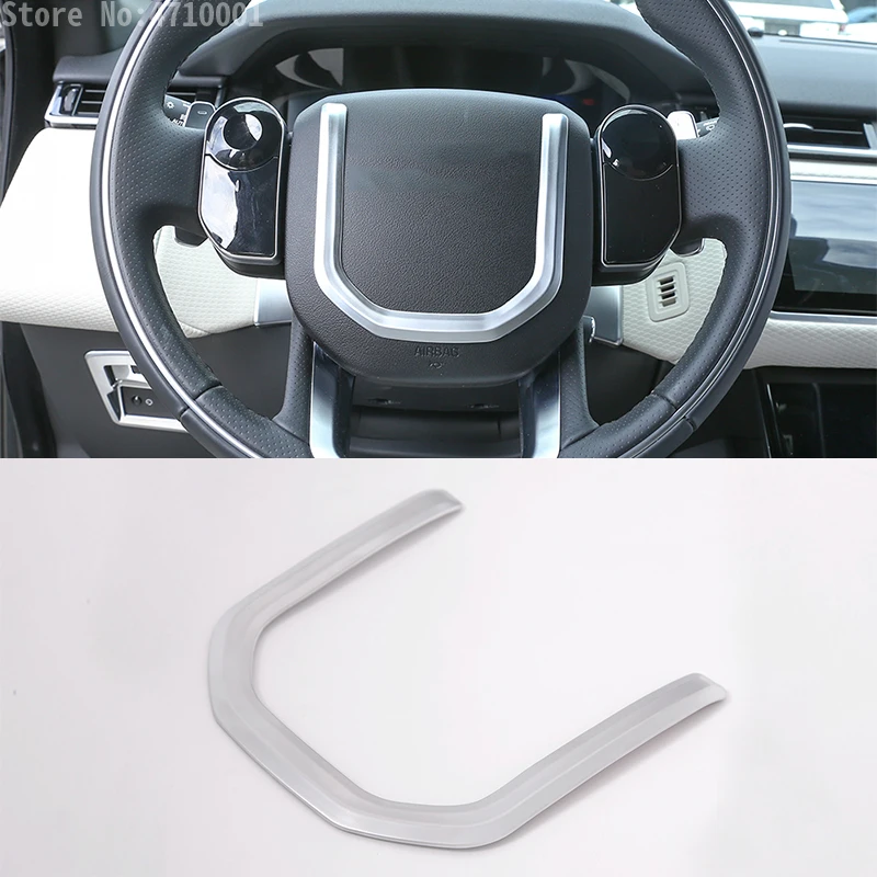ABS Chrome Steering Wheel Decoration Sequin Trim For Land Rover Range Rover Velar 2017 Car Accessories Parts
ABS Chrome Steering Wheel Decoration Sequin Trim For Land Rover Range Rover Velar 2017 Car Accessories Parts