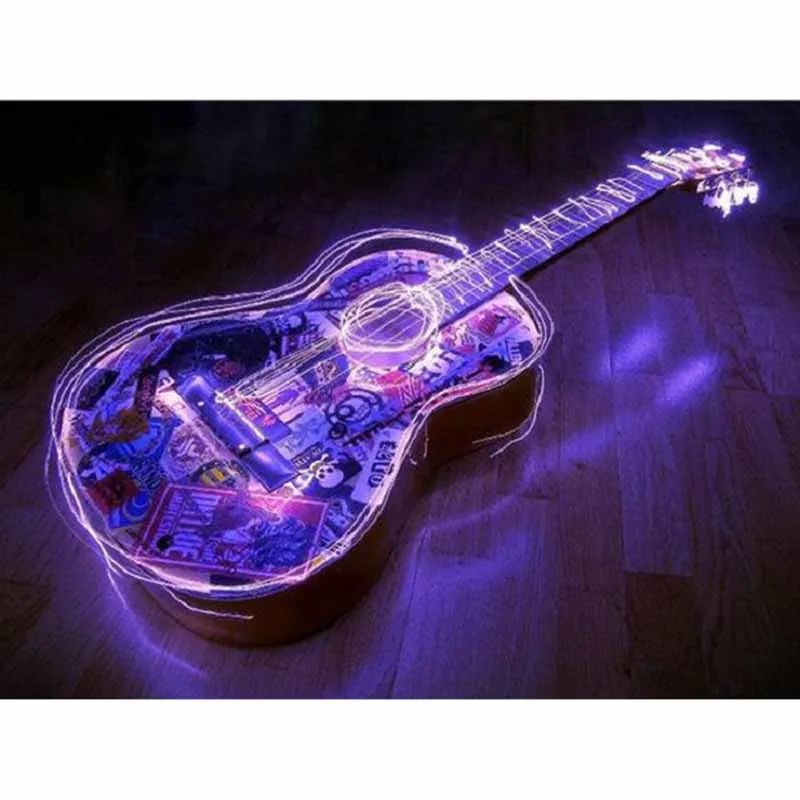 5D DIY Diamond Painting Cross Stitch Full Square/Round Drill "Glowing guitar" 3D Diamond Embroidery Mosaic Rhinestone Decor Gift
5D DIY Diamond Painting Cross Stitch Full Square/Round Drill "Glowing guitar" 3D Diamond Embroidery Mosaic Rhinestone Decor Gift