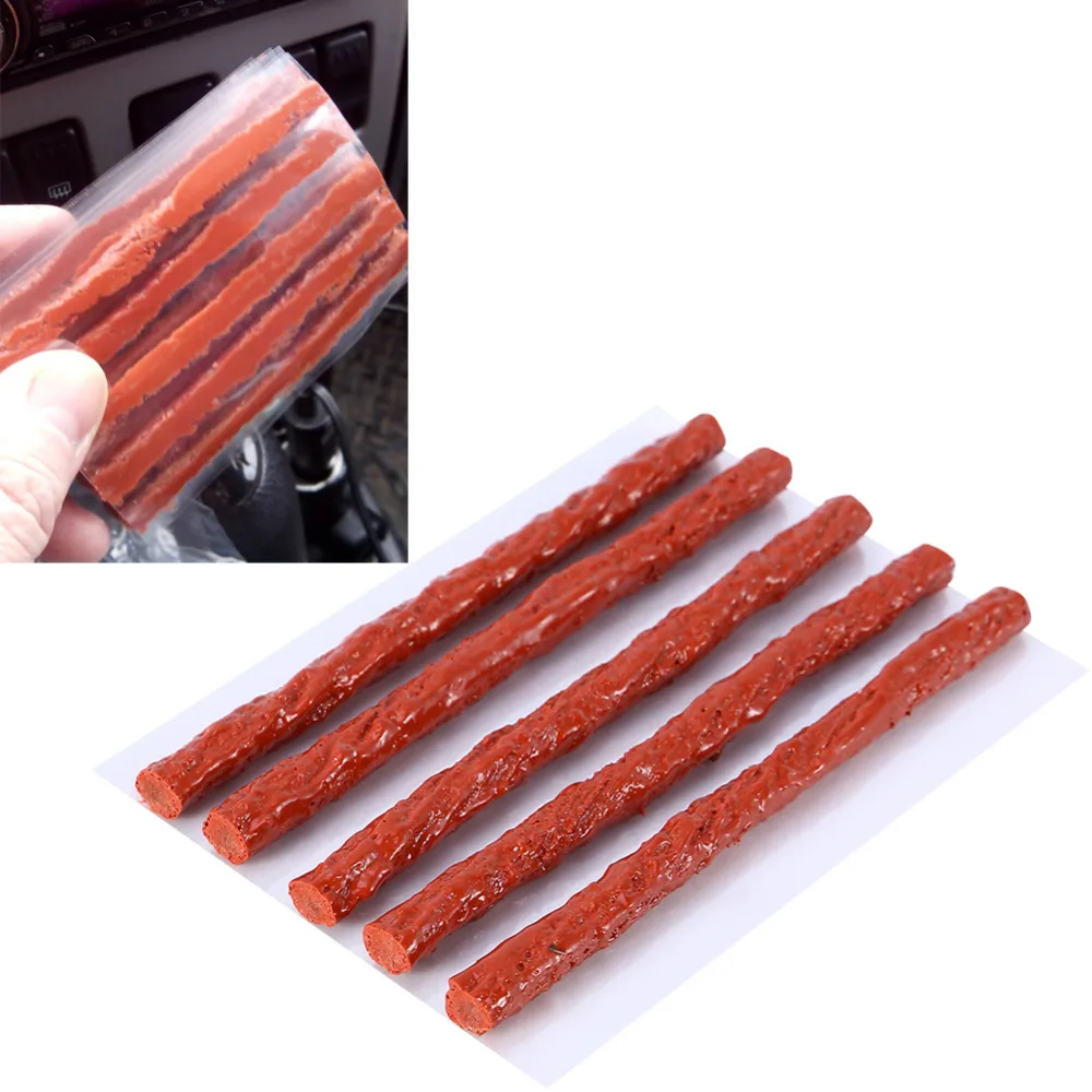 50pcs tubeless tire repair Scooter Bike Automobile Motorcycle Rubber Strips Kit Plug Tire Puncture Repair Sealer 100*6mm New
50pcs tubeless tire repair Scooter Bike Automobile Motorcycle Rubber Strips Kit Plug Tire Puncture Repair Sealer 100*6mm New