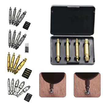 4pcs HSS/S2 Out Bits Set Bolt Speed Extractor Guide Screw Silver Drill Alloy Steel Broken Gold Remover Steel Damaged
4pcs HSS/S2 Out Bits Set Bolt Speed Extractor Guide Screw Silver Drill Alloy Steel Broken Gold Remover Steel Damaged