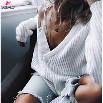 Sexy Off Shoulder Split Knitted Sweater Women Brand Black Pullovers Knitwear Autumn Winter 2019 White Black Jumper Pull Femme 
Sexy Off Shoulder Split Knitted Sweater Women Brand Black Pullovers Knitwear Autumn Winter 2019 White Black Jumper Pull Femme