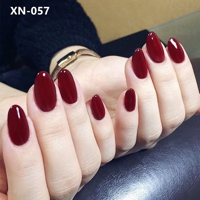 24Pcs/set New Beauty Design Red Color Acrylic False Full Nail Tips Fake Finger Nails with Glue Sticker for Lady Home and Office
24Pcs/set New Beauty Design Red Color Acrylic False Full Nail Tips Fake Finger Nails with Glue Sticker for Lady Home and Office