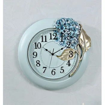 The living room silent clock Creative clock Art Fashion Ziyang Flower Resin Wall Clock
The living room silent clock Creative clock Art Fashion Ziyang Flower Resin Wall Clock