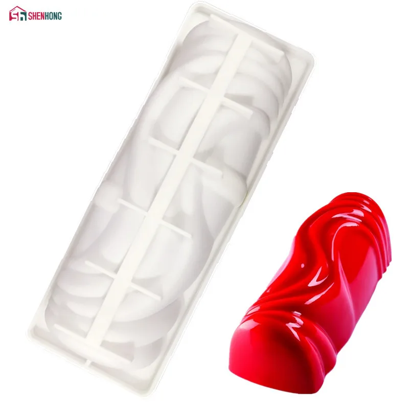 SHENHONG Silicone Molds Non-Stick Corrugated Spiral DIY Pastry Snacks Dessert Cake Pan Baking Mould Decorating Tools Cake Tray
SHENHONG Silicone Molds Non-Stick Corrugated Spiral DIY Pastry Snacks Dessert Cake Pan Baking Mould Decorating Tools Cake Tray
